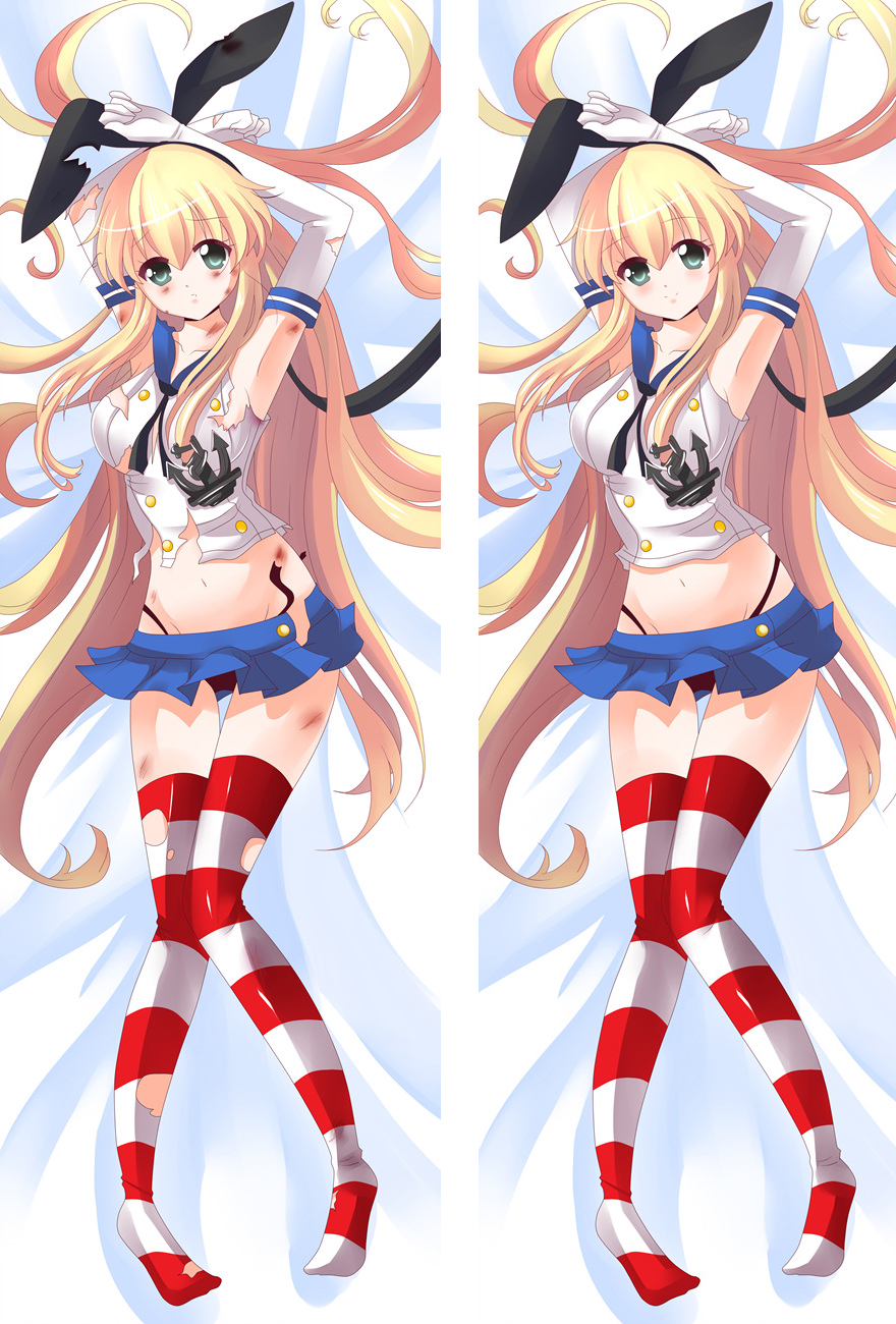 Kantai Collection Shimakaze Anime Dakimakura Pillow Case