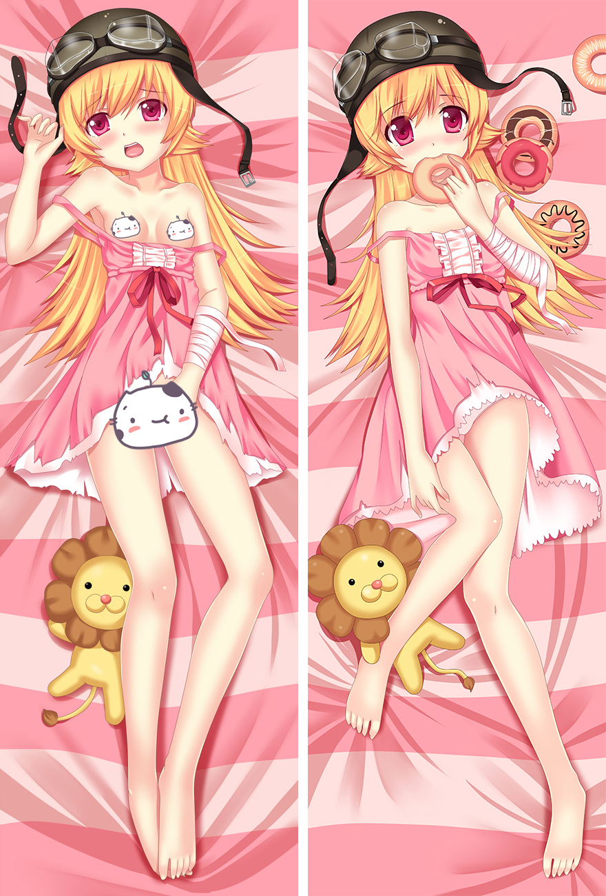 Bakemonogatari Shinobu Oshino Anime Dakimakura Pillow Cover