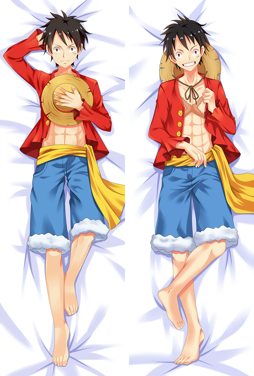 One Piece Monkey D. Luffy Anime Dakimakura Pillow Case