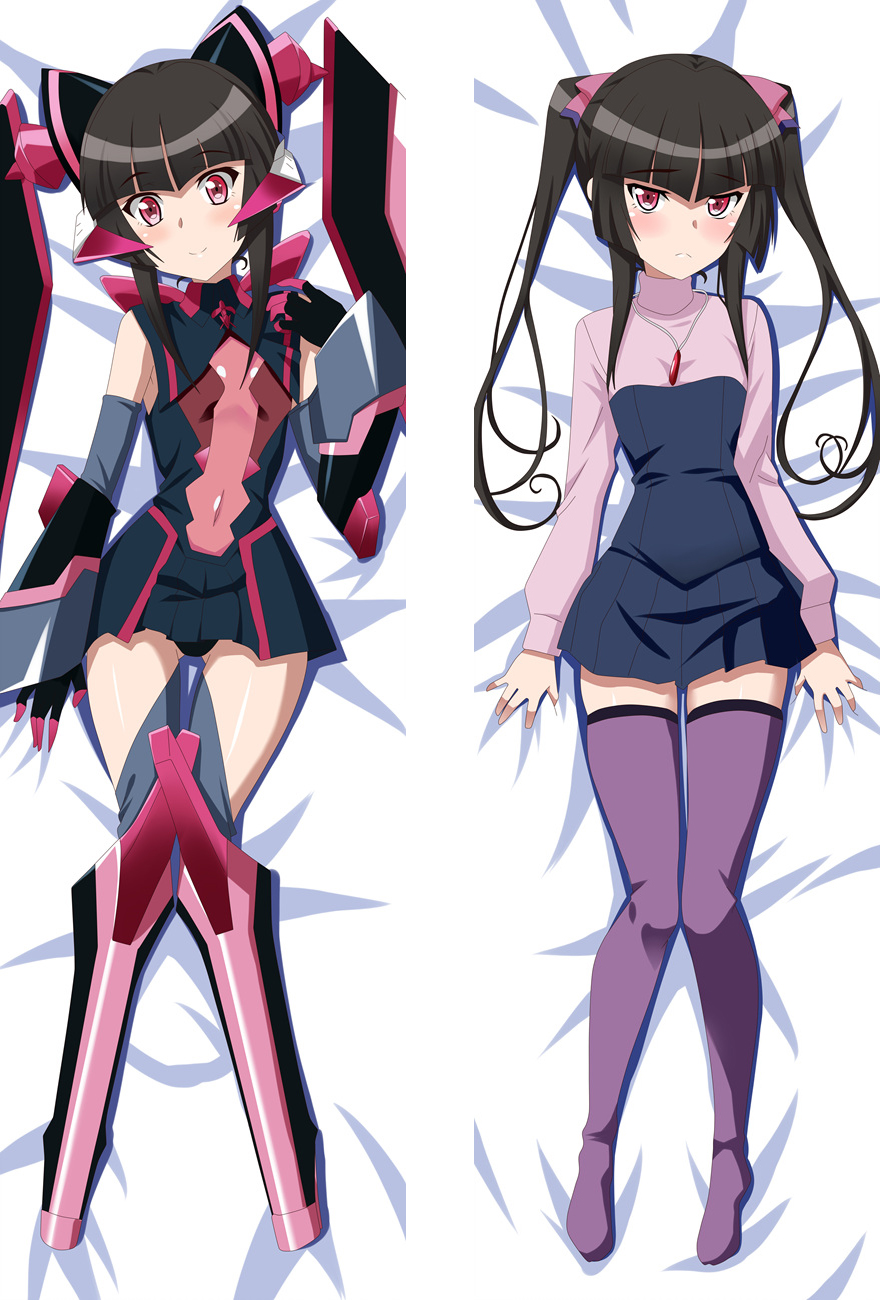 Symphogear Shirabe Tsukuyomi Anime Dakimakura Pillow Case