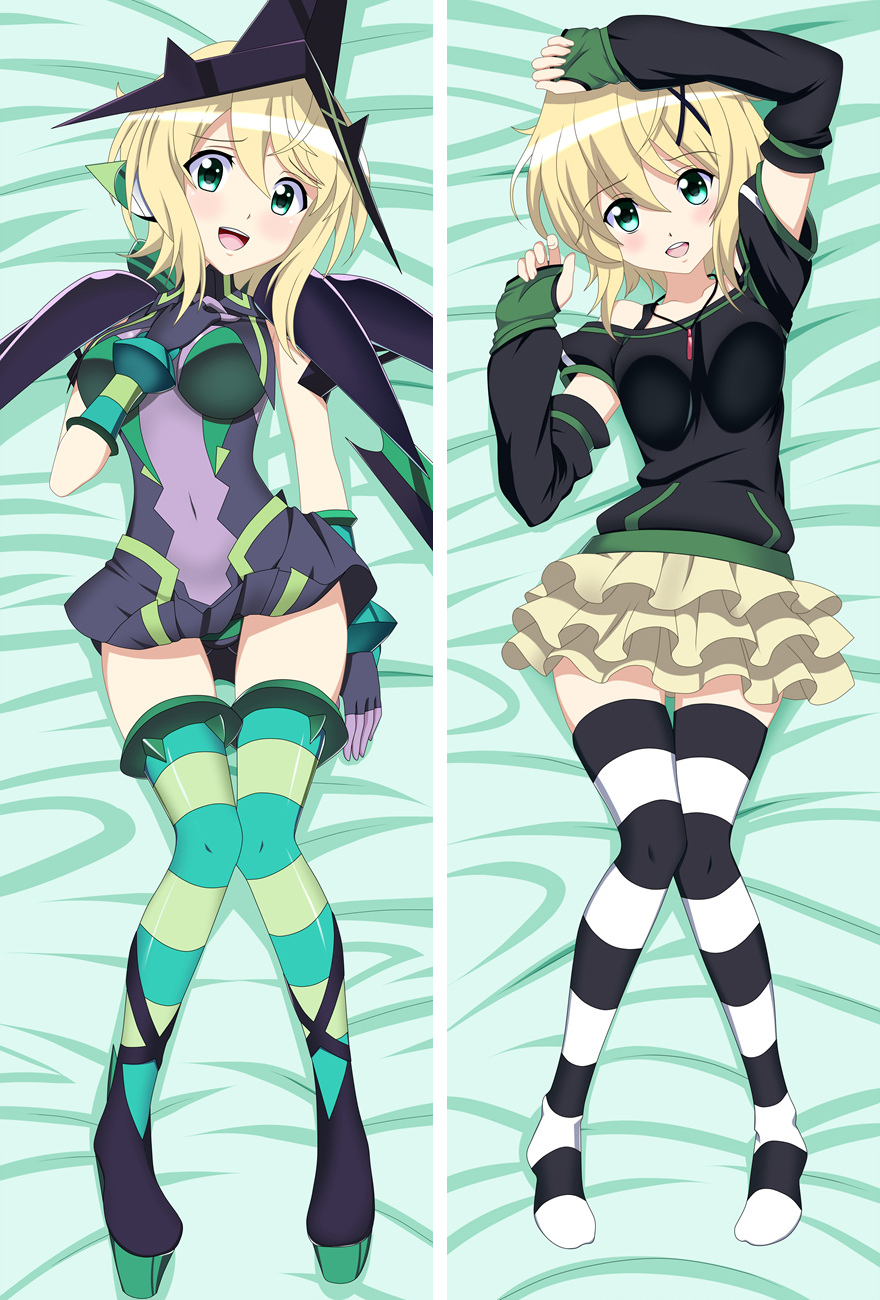 Symphogear Kirika Akatsuki Anime Dakimakura Pillow Case