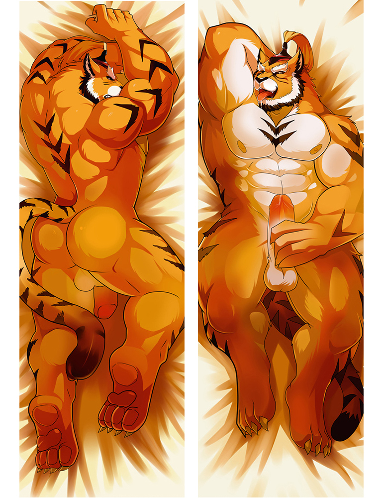 Animal tiger Anime Dakimakura Pillow Cover