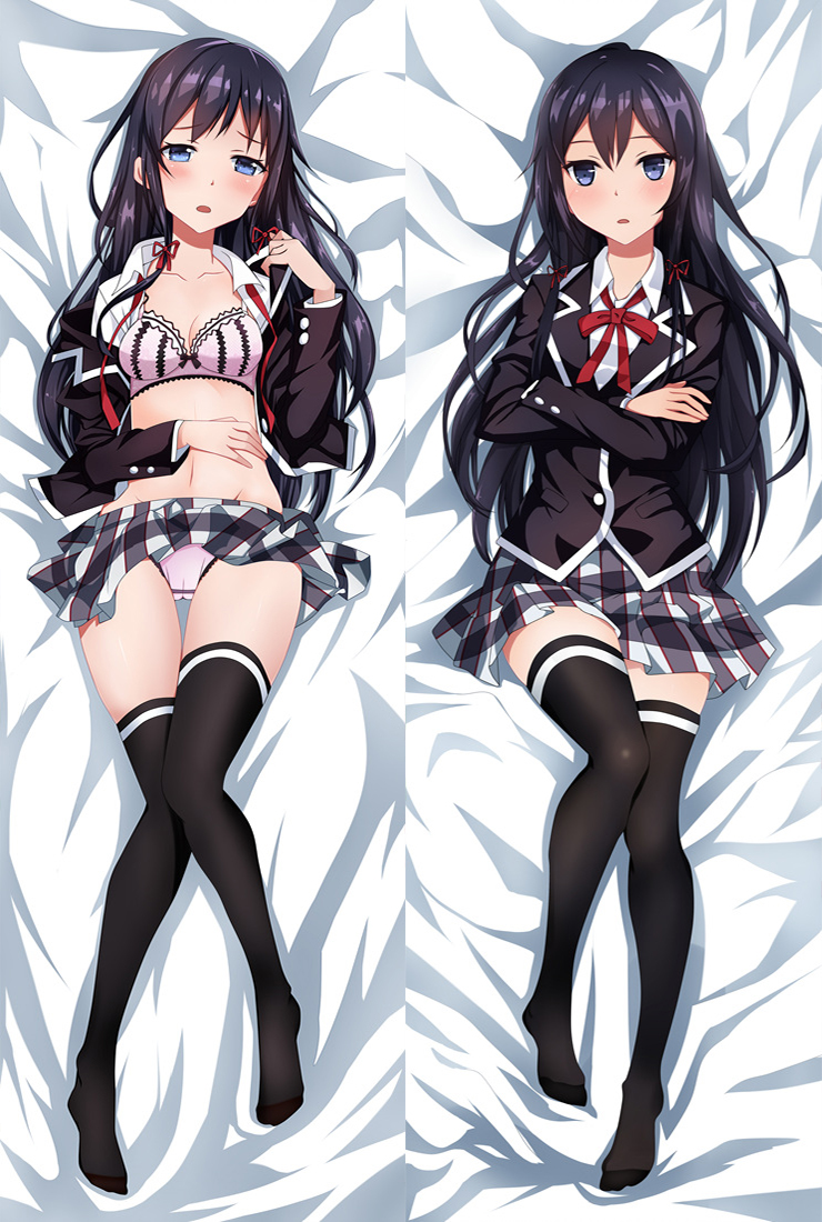 My Youth Romantic Comedy Is Wrong, As I Expected Yukino Yukinooshita Anime Dakimakura Pillow Cover