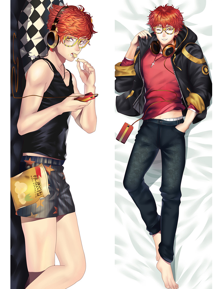Mystic Messenger 707 Anime Dakimakura Pillow Cover