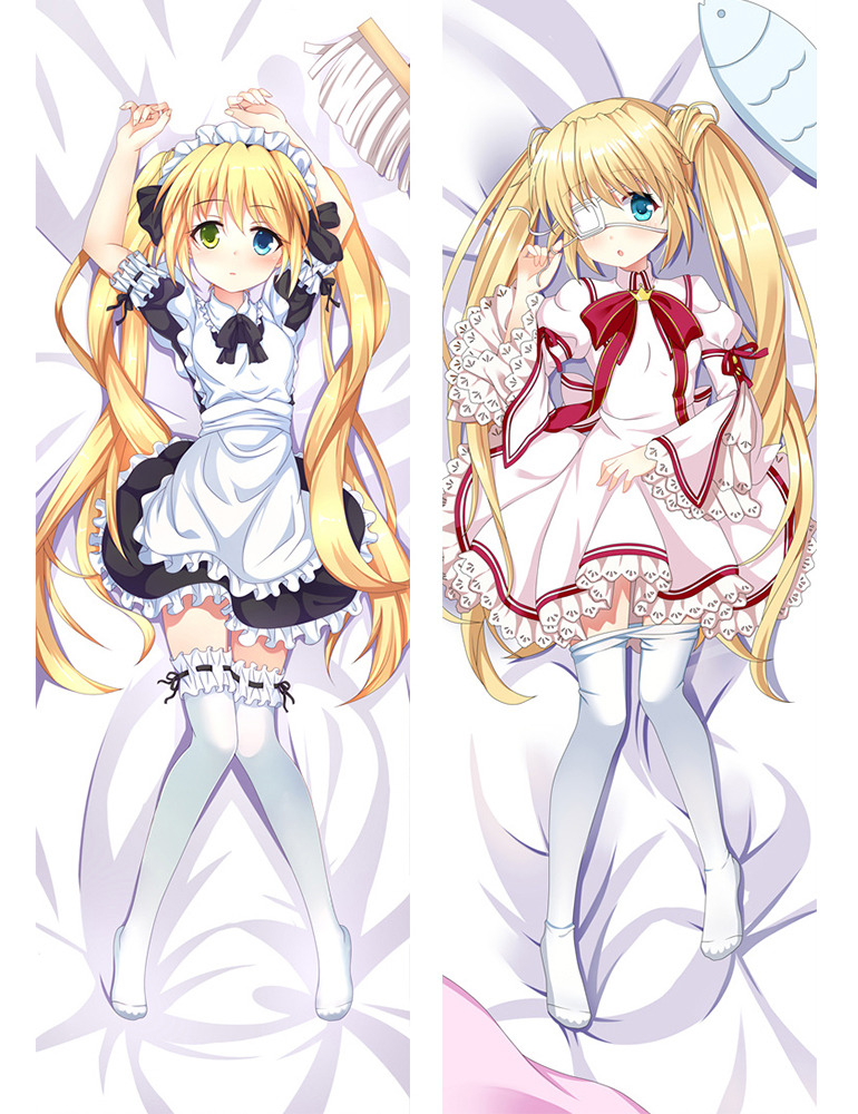 Anime Otaku Dakimakura Rewrite Nakatsu Shizuru Hugging Body Pillow Case