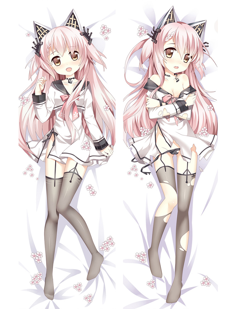 Warship Girls Shimakaze Anime Dakimakura Pillow Cover