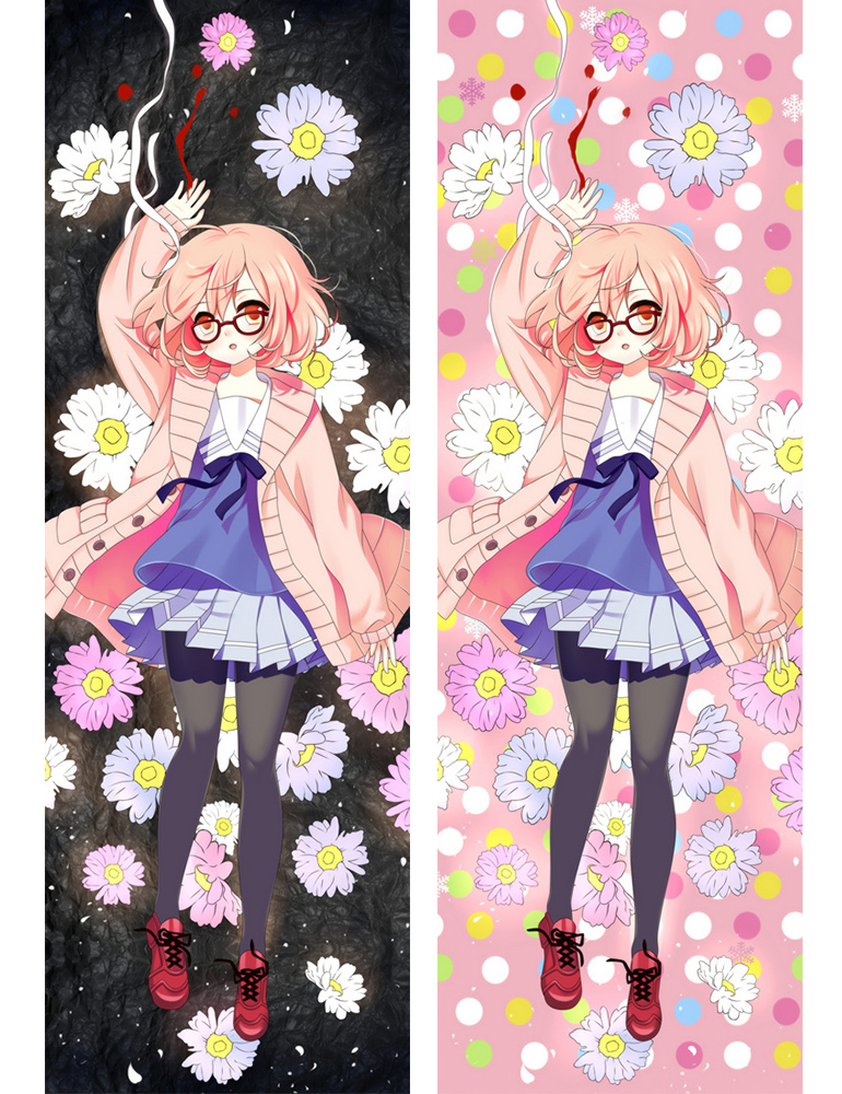 Beyond the Boundary Mirai Kuriyama Anime Dakimakura Pillow Cover