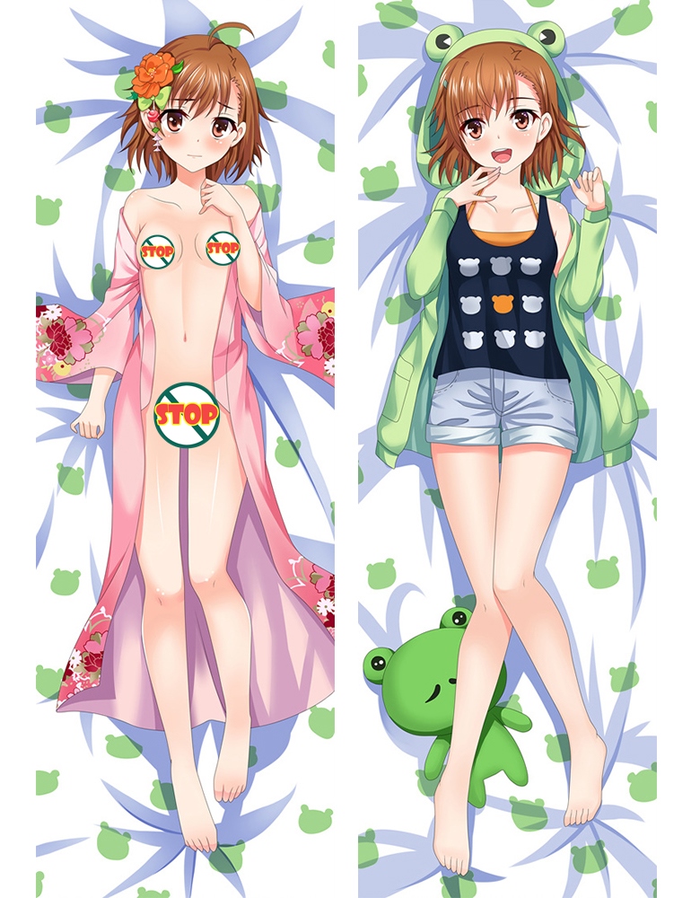 A Certain Scientific Railgun Mikoto Misaka Anime Dakimakura Pillow Cover