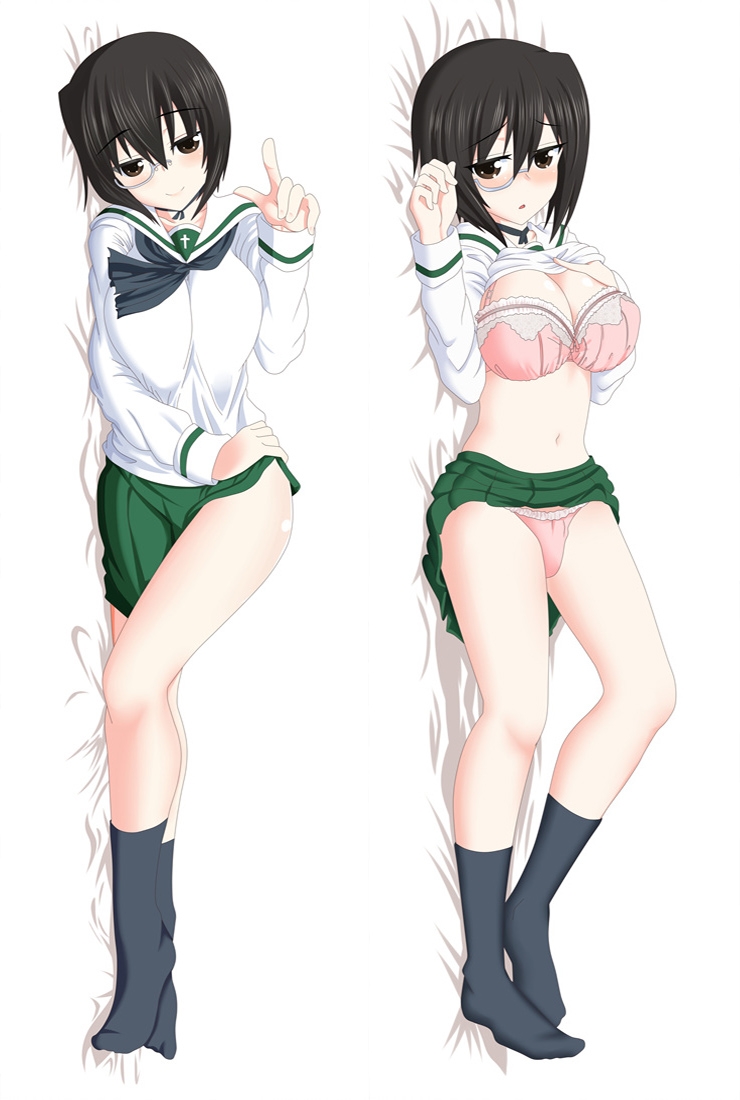 Girls & Panzer Momo Kawashima Anime Dakimakura Pillow Cover