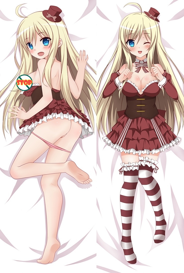 Noucome chocolate Anime Dakimakura Pillow Cover