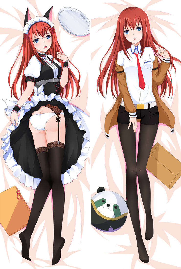 Steins;Gate Kurisu Makise Anime Dakimakura Pillow Cover