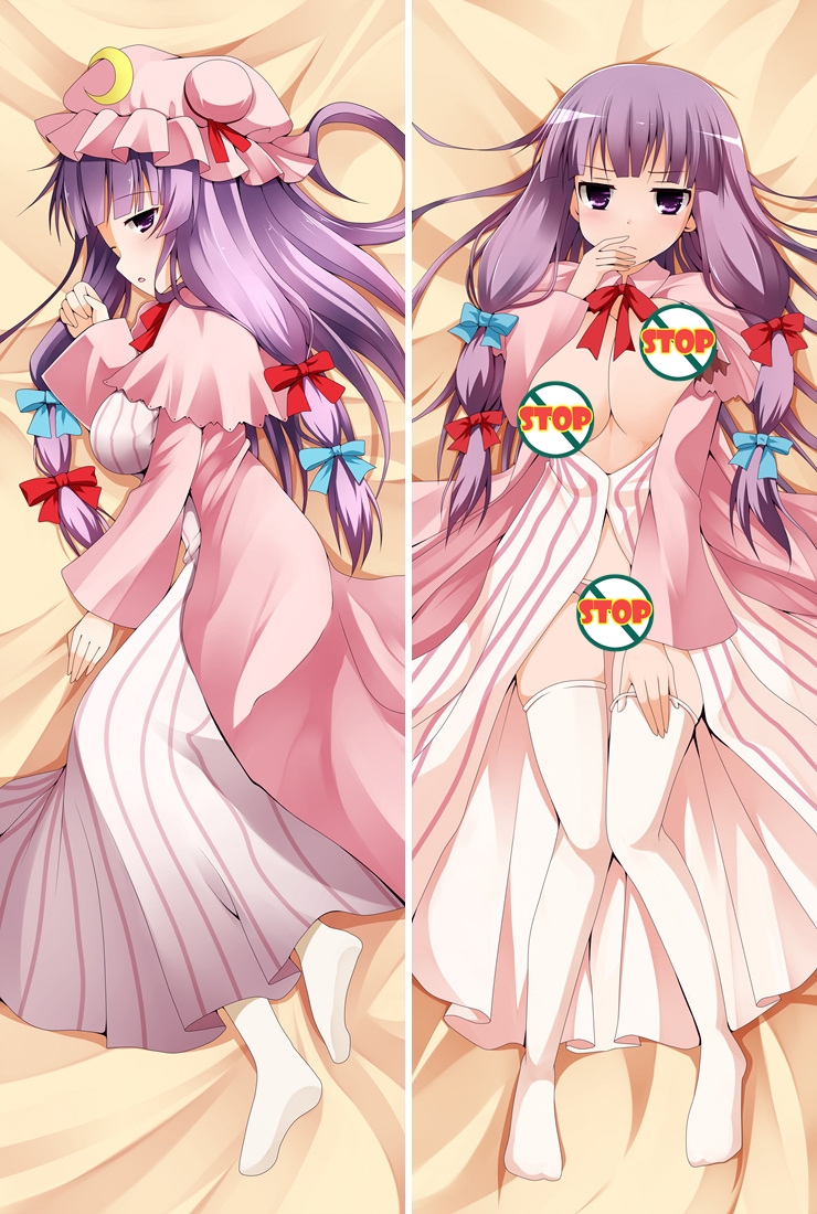 Touhou Project Patchouli Knowledge Anime Dakimakura Pillow Cover