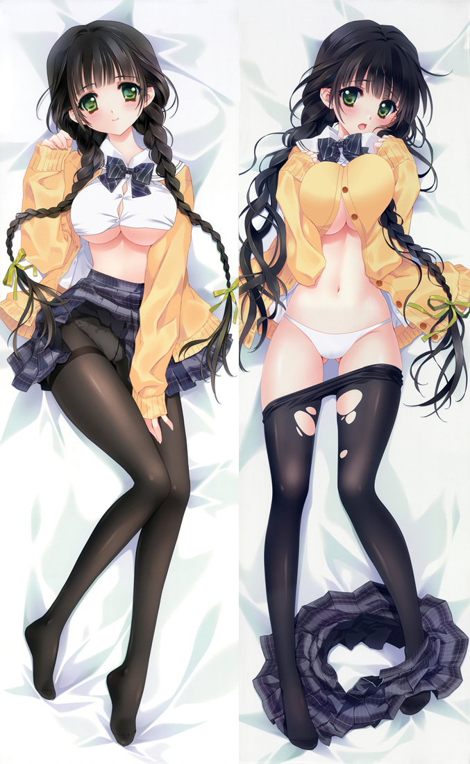 Galgame Anime Dakimakura Pillow Cover
