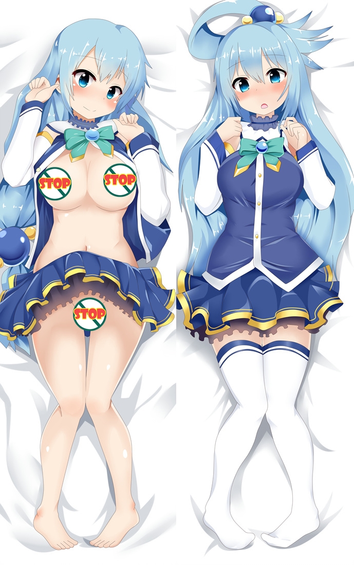 KonoSuba God's Blessing on This Wonderful World Aqua Anime Dakimakura Pillow Cover