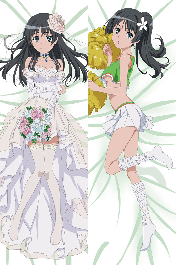 A Certain Scientific Railgun Saten Ruiko Anime Dakimakura Pillow Cover