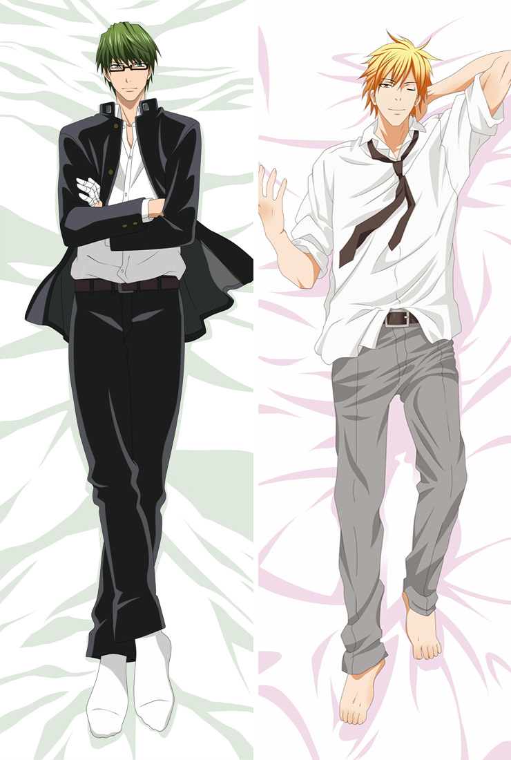 Kuroko's Basketball With Double Sides Zipper as a boyfriend Anime Dakimakura Pillow Cover