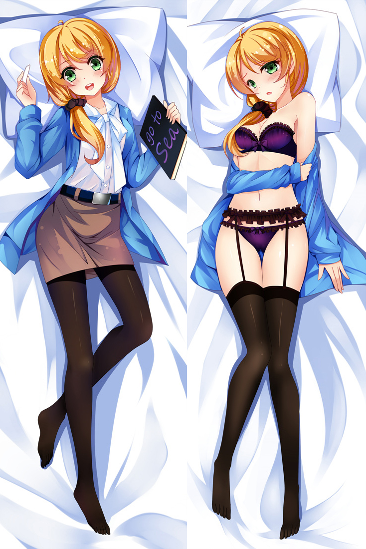 Ellen Baker Anime Dakimakura Pillow Cover