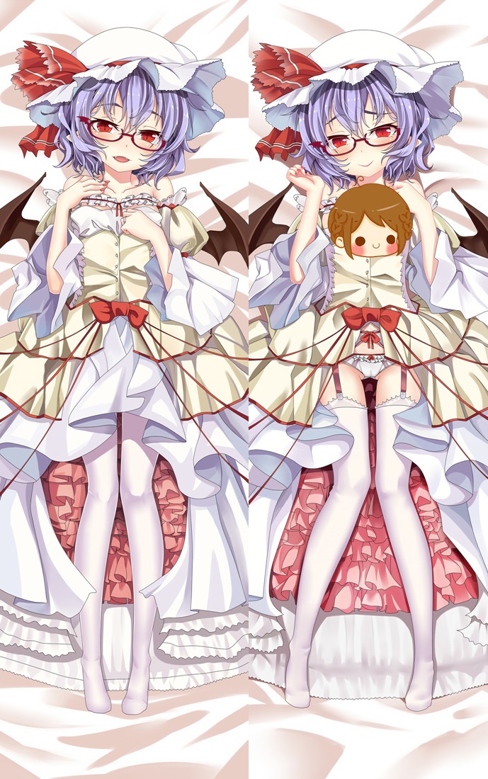 Touhou Project Remilia Scarlet Anime Dakimakura Pillow Cover