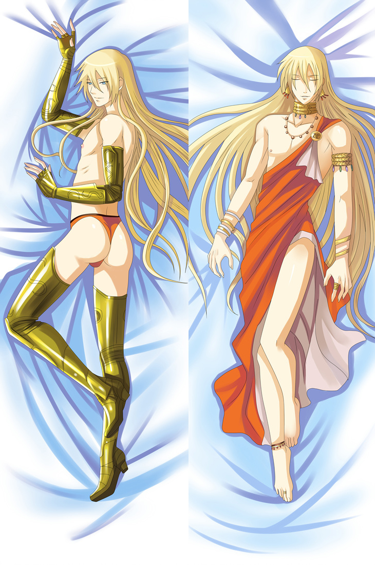 Saint Seiya Virgo Shaka Anime Dakimakura Pillow Cover