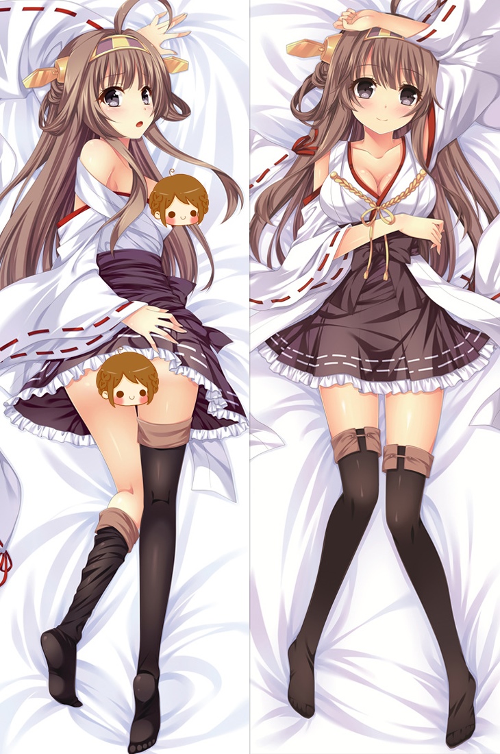 Kantai Collection Kongou Anime Dakimakura Pillow Cover