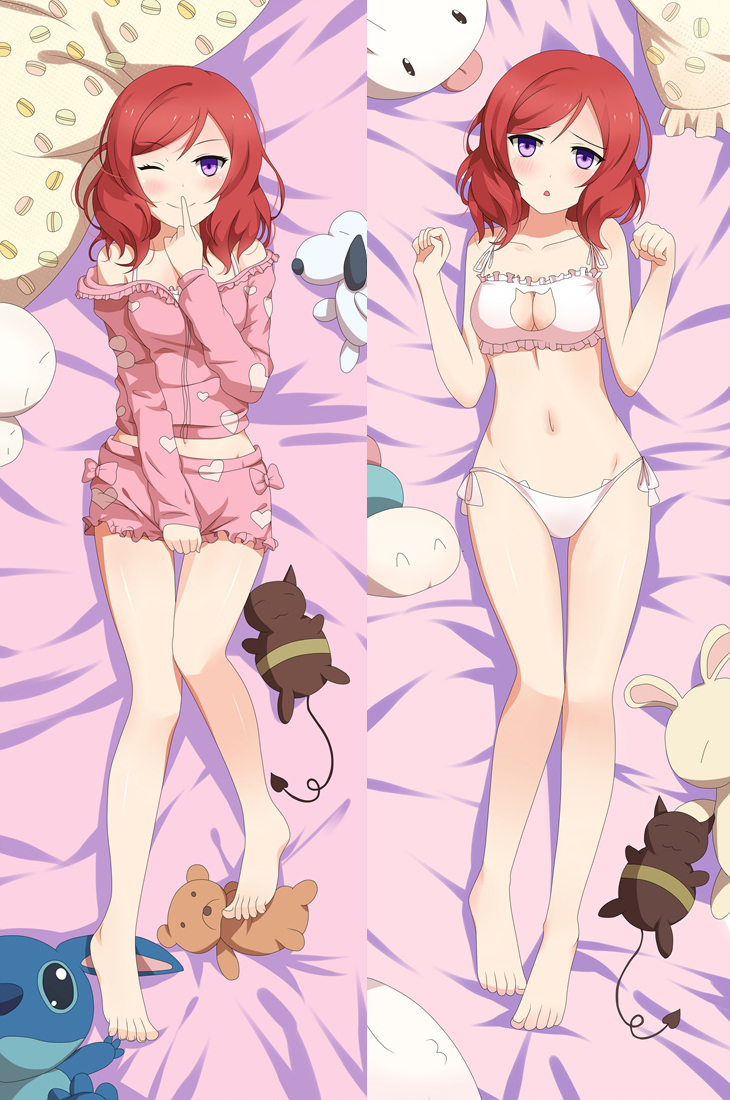 Love Live Maki Nishikino Anime Dakimakura Pillow Cover