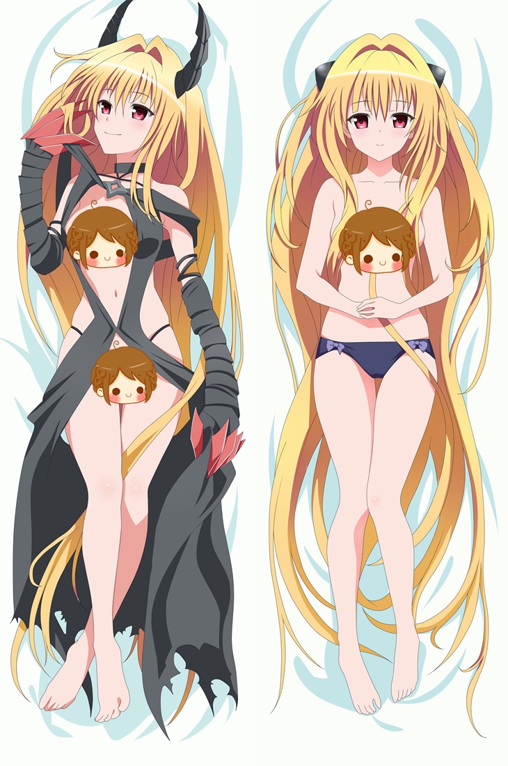 To Love-Ru Konjiki no Yami Golden Darkness Anime Dakimakura Pillow Cover