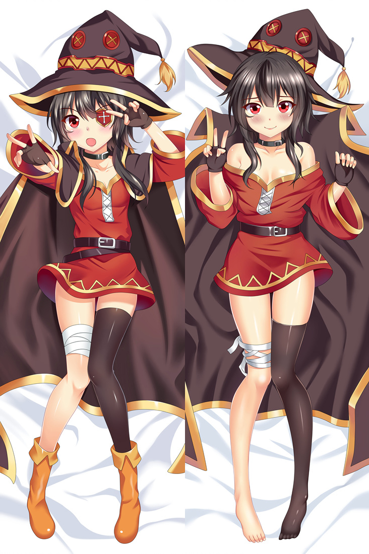 KonoSuba God's Blessing On This Wonderful World Megumin Anime Dakimakura Pillow Cover