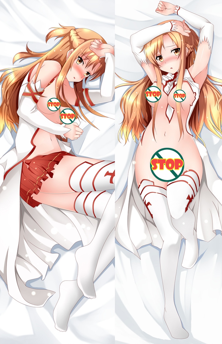 Sword Art Online Asuna／Yuuki Asuna Anime Dakimakura Pillow Cover