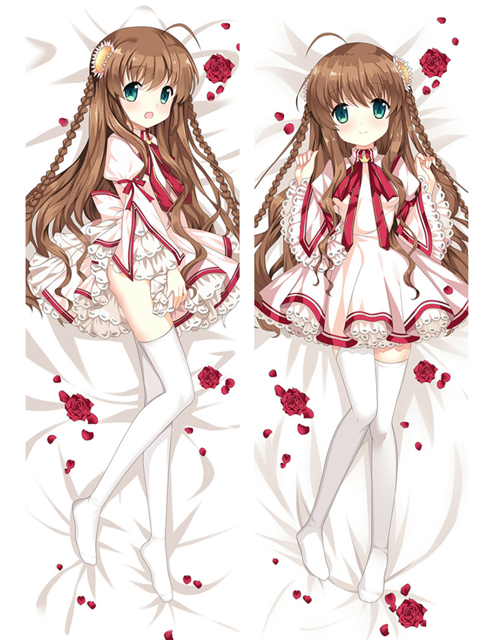 Anime Otaku Dakimakura Rewrite Kanbe Kotori Hugging Body Pillow Case