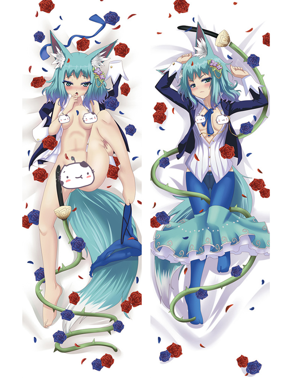 MercStoria Melst Olga Anime Dakimakura Pillow Cover