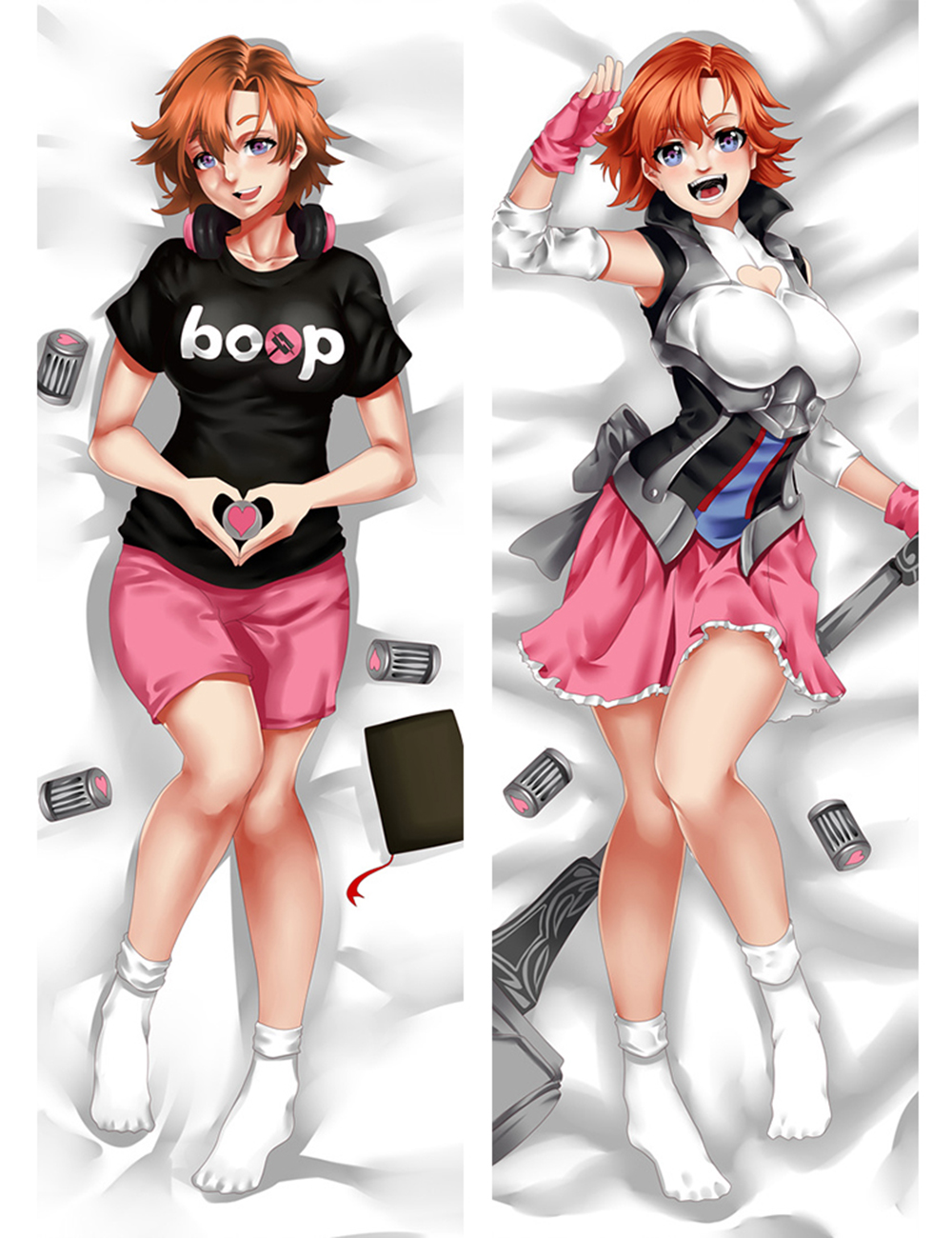 RWBY Nora Valkyrie Anime Dakimakura Pillow Cover