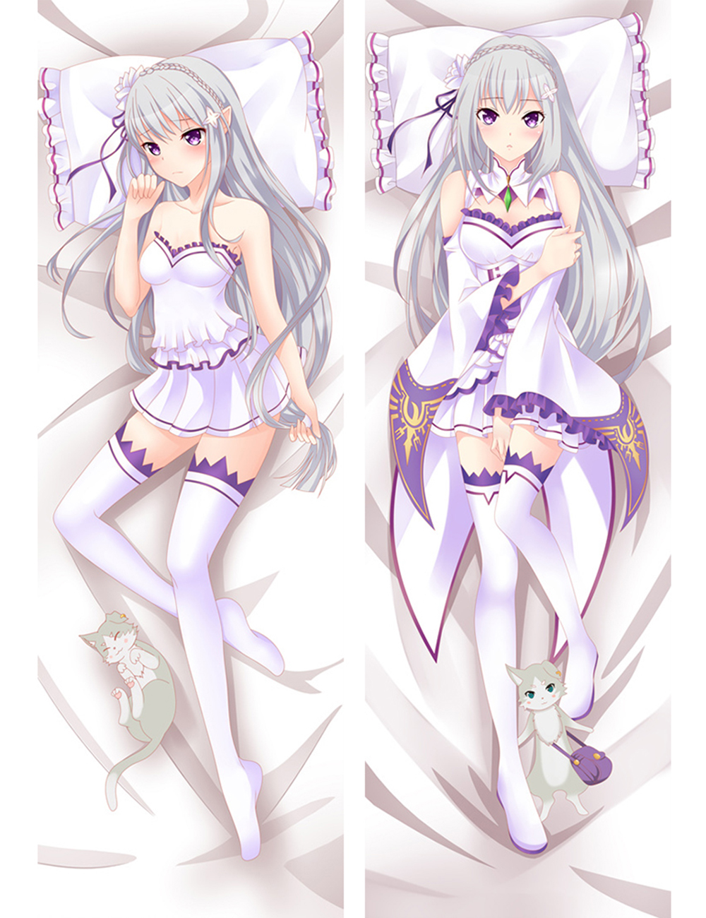 Ground Control To Psychoelectric Girl Erio Tōwa Anime Dakimakura Pillow Cover