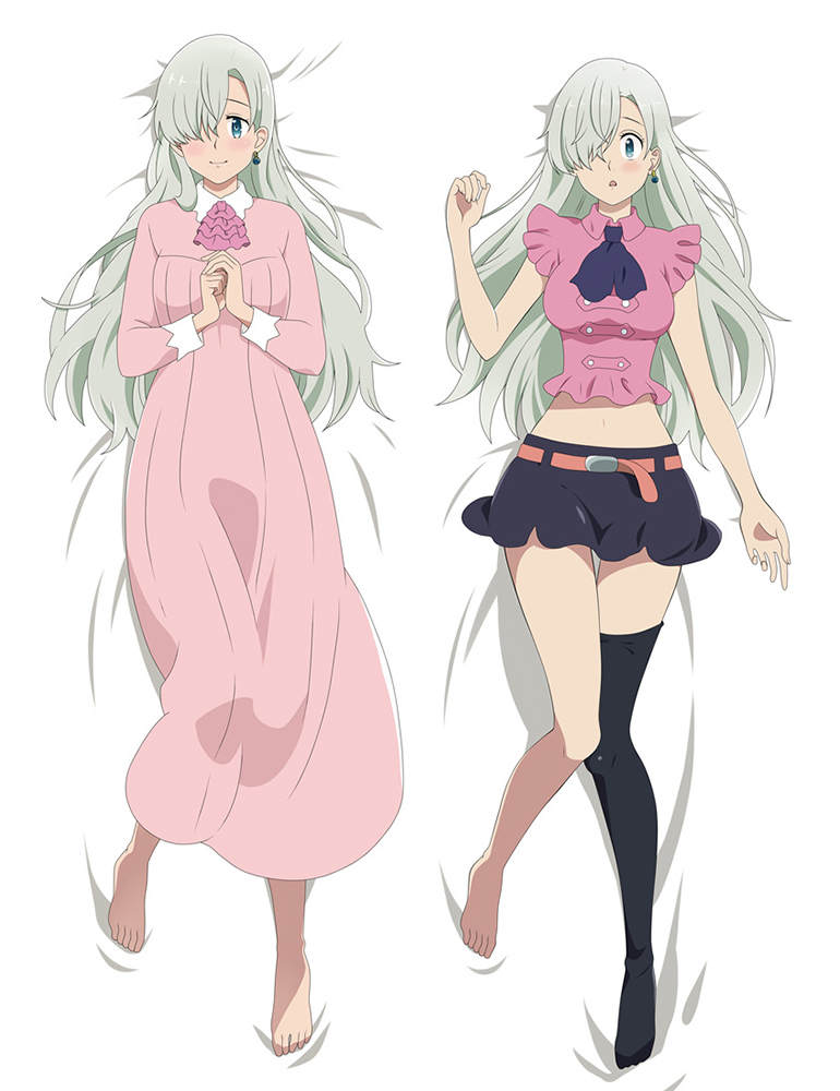 The Seven Deadly Sins Elizabeth Liones Anime Dakimakura Pillow Cover