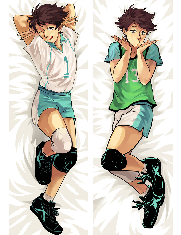 Haikyu!! Aoba Johsai High School Lwaizumi Oikawa Anime Dakimakura Pillow Cover