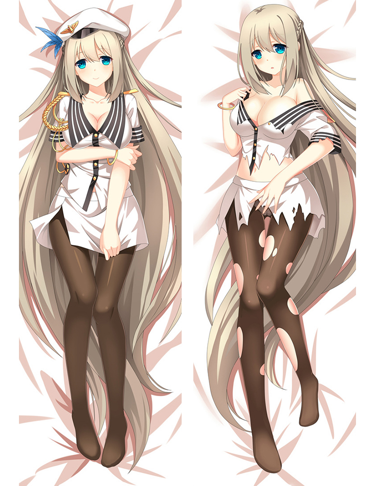 Warship Girls Saratoga Anime Dakimakura Pillow Cover