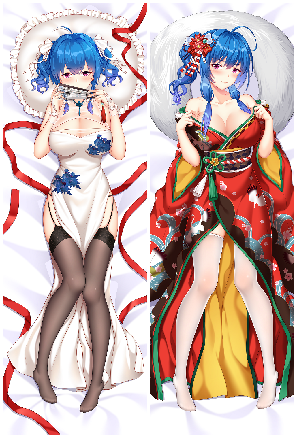 Azur Lane USS St. Louis 3D Detachable Pillow Cover（Including 3D Breasts or Hips）