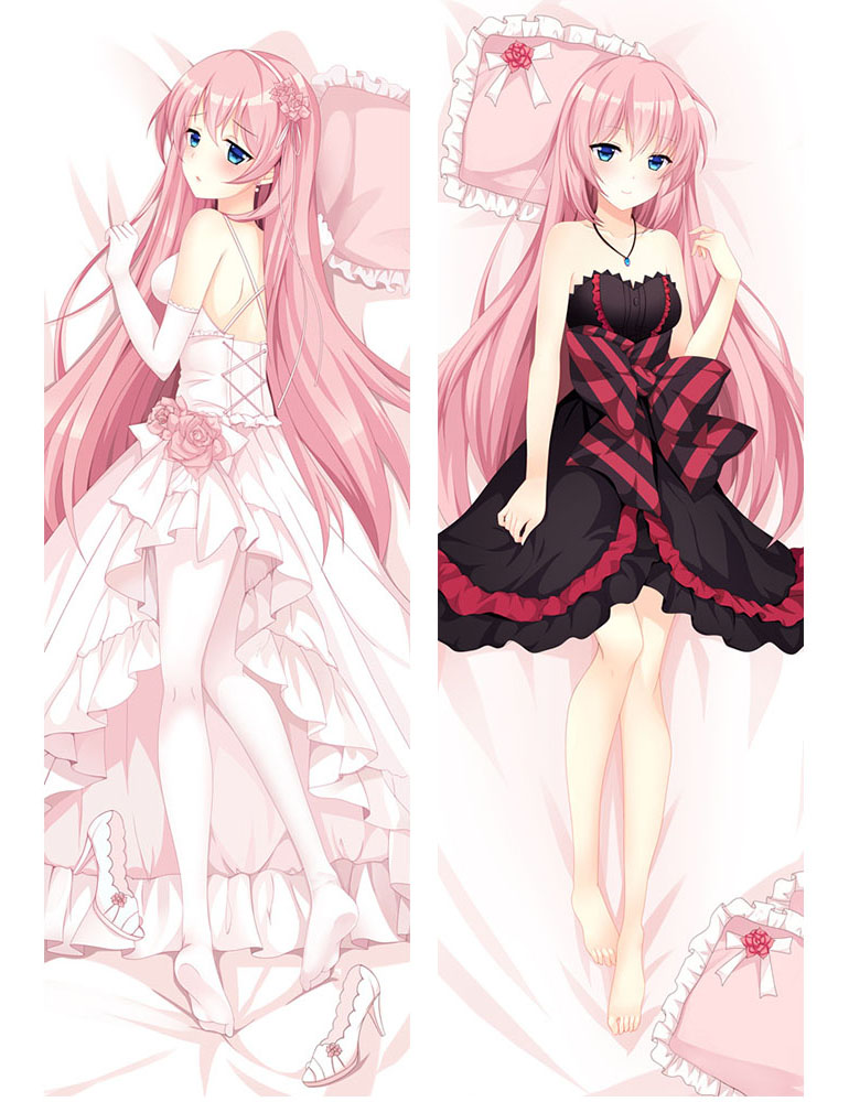 New Anime Vocaloid Megurine Luka Dakimakura Hugging Body Pillow Case Cover