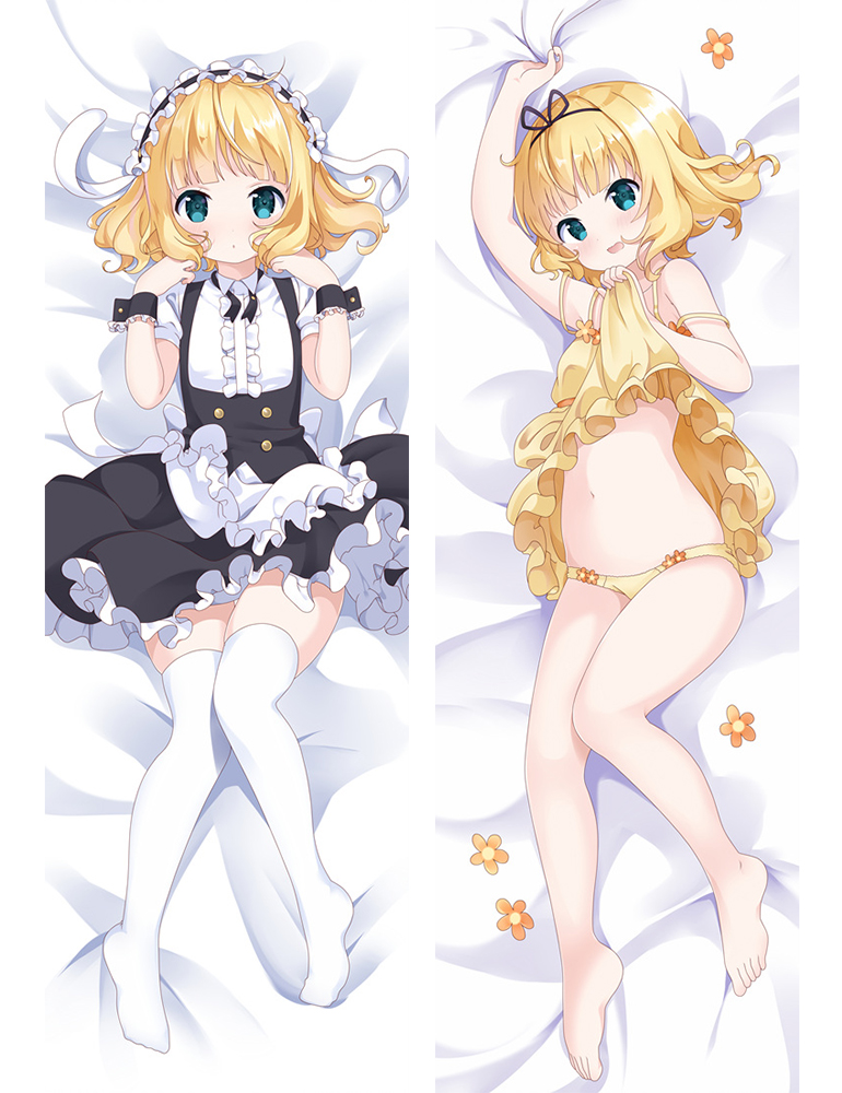 Is The Order A Rabbit? Sharo Tanga Kiriya Anime Dakimakura Pillow Cover