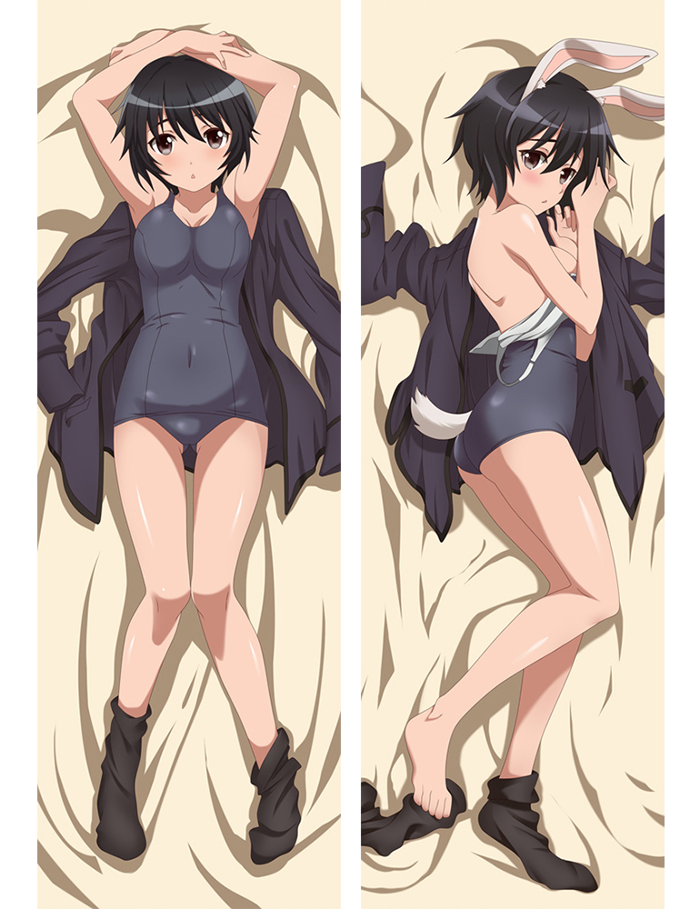 Strike Witches Sadako Shimohara Anime Dakimakura Pillow Cover