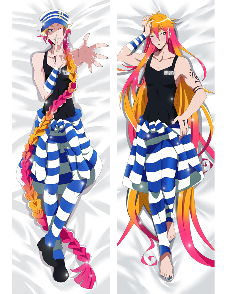 Nanbaka Uno Anime Dakimakura Pillow Cover