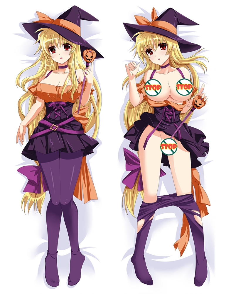 Magical Girl Lyrical Nanoha Fate Testarossa Anime Dakimakura Pillow Case