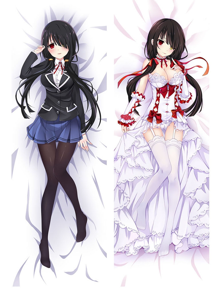 New Anime Date A Live Tokisaki Kurumi Dakimakura Hugging body Pillow Case!