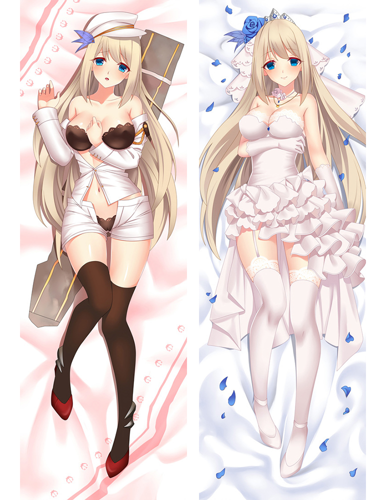 New Warship Girls Anime Girl Otaku Dakimakura Pillow Case Cover Hug Body Pillow