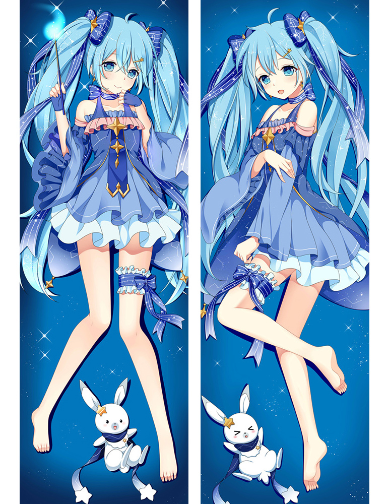 New Vocaloid Hatsune Miku Anime Loli Girl Pillow Case Dakimakura Hugging Body Otaku Gift