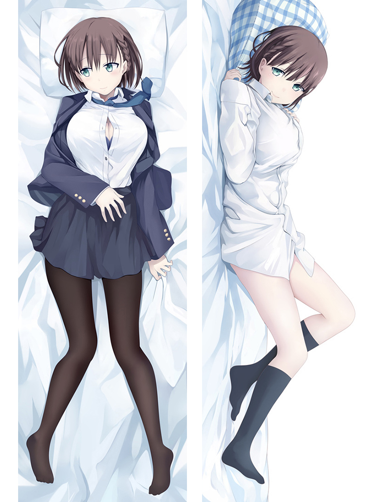 New Anime Getsuyōbi no Tawawa Pillow Case Cover Dakimakura Hugging Body Otaku