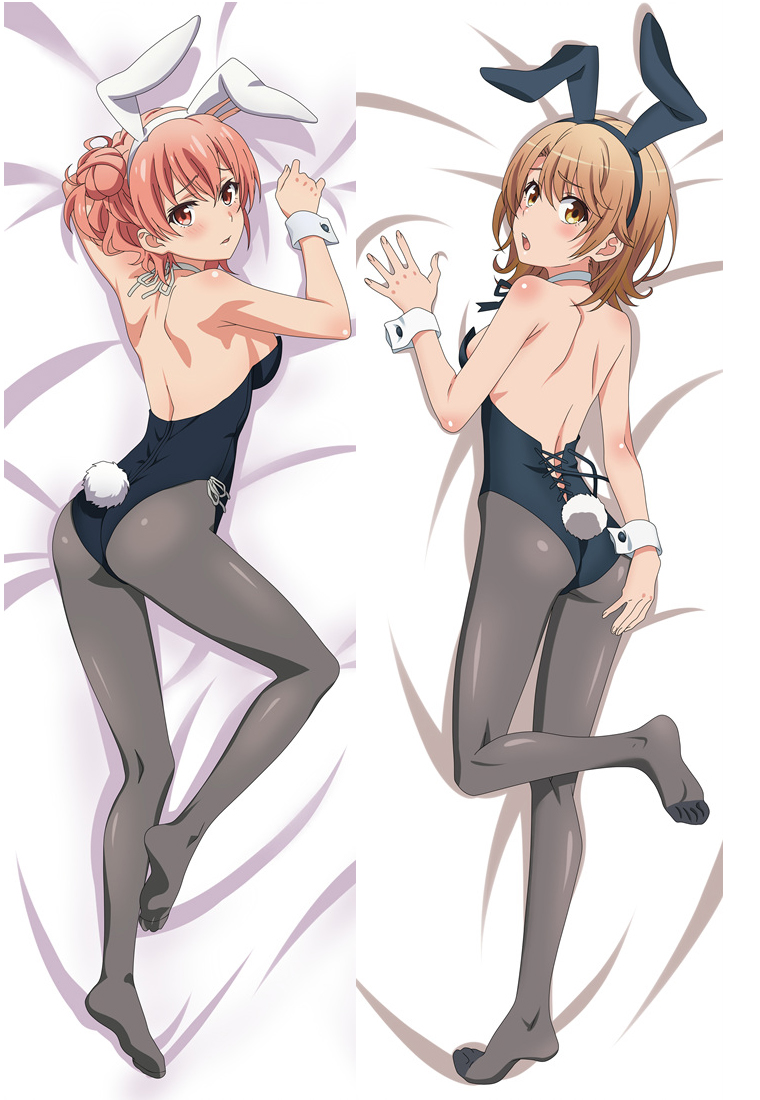 My Youth Romantic Comedy Is Wrong, As I Expected Yui Yuigahama Anime Dakimakura Pillow Cover