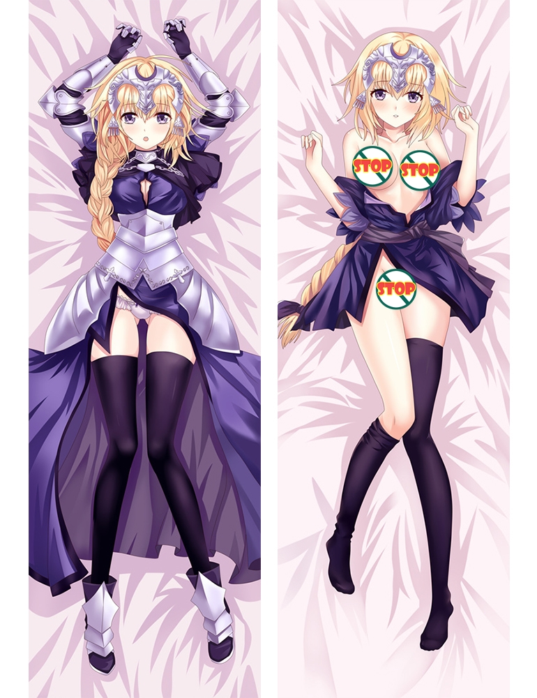 Fate Grand Order Fate GO FGO Jeanne d'Arc Anime Dakimakura Pillow Cover