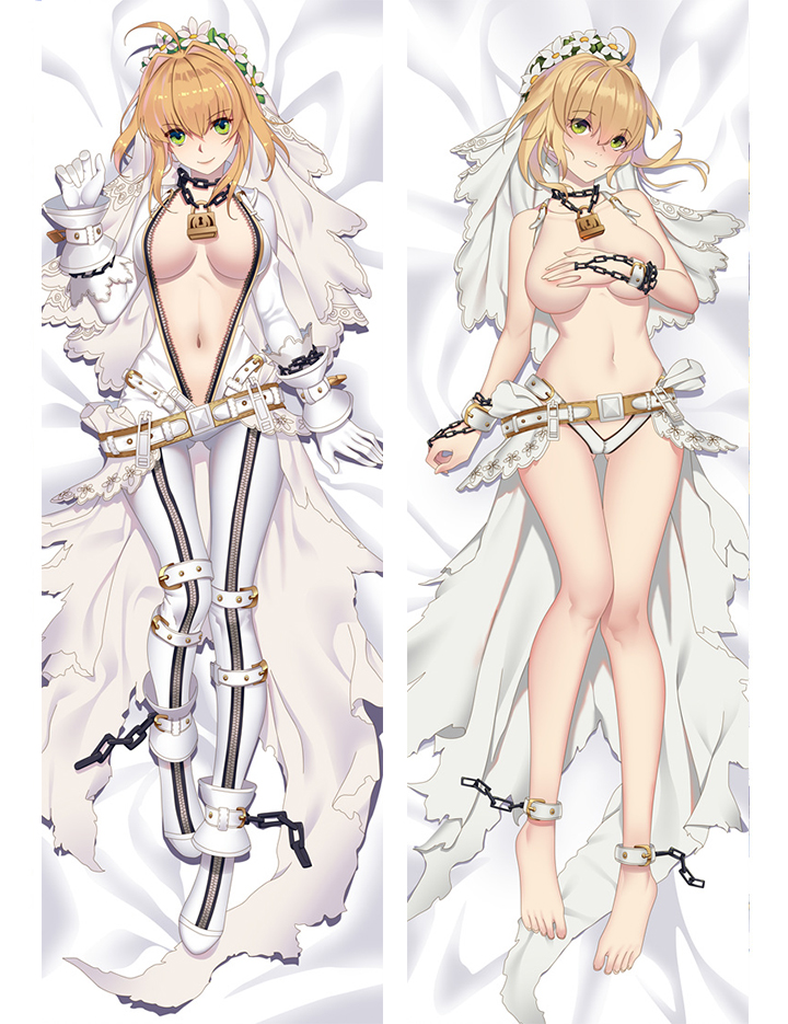 Fate/Grand Order FateGO FGO Nero Claudius Anime Dakimakura Pillow Cover