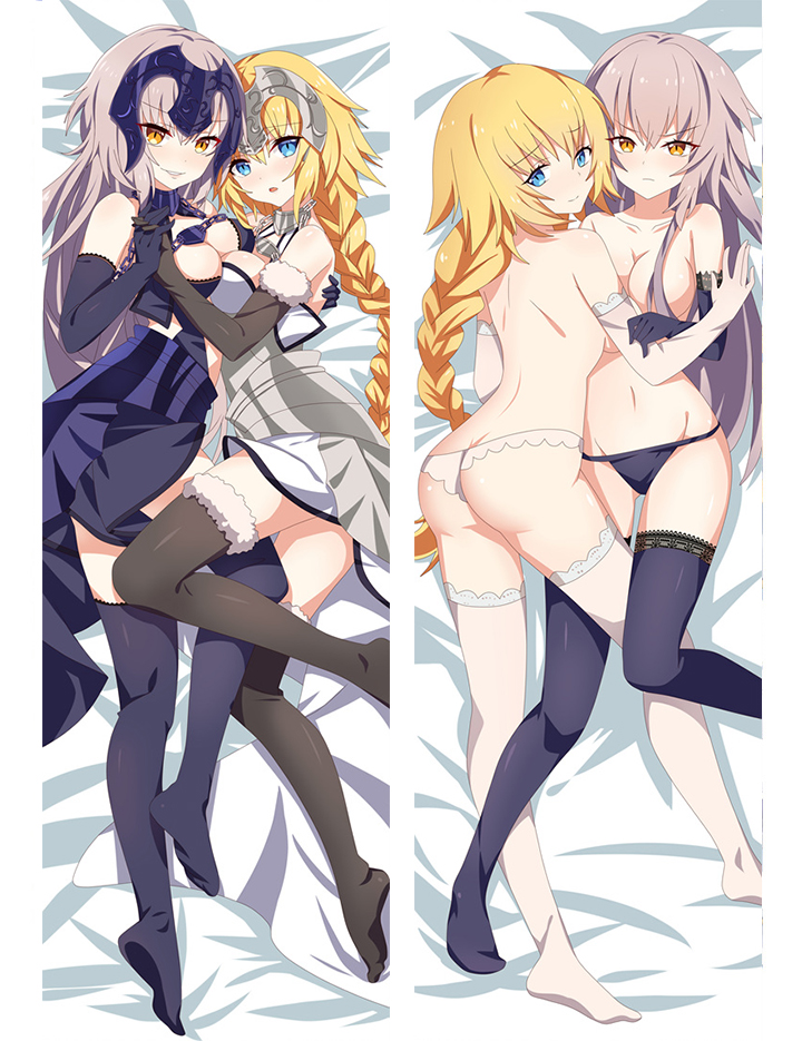 Fate/Grand Order FateGO FGO Jeanne D'Arc Anime Dakimakura Pillow Cover