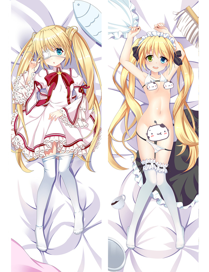 Rewrite Nakatsu Shizuru Anime Dakimakura Pillow Cover